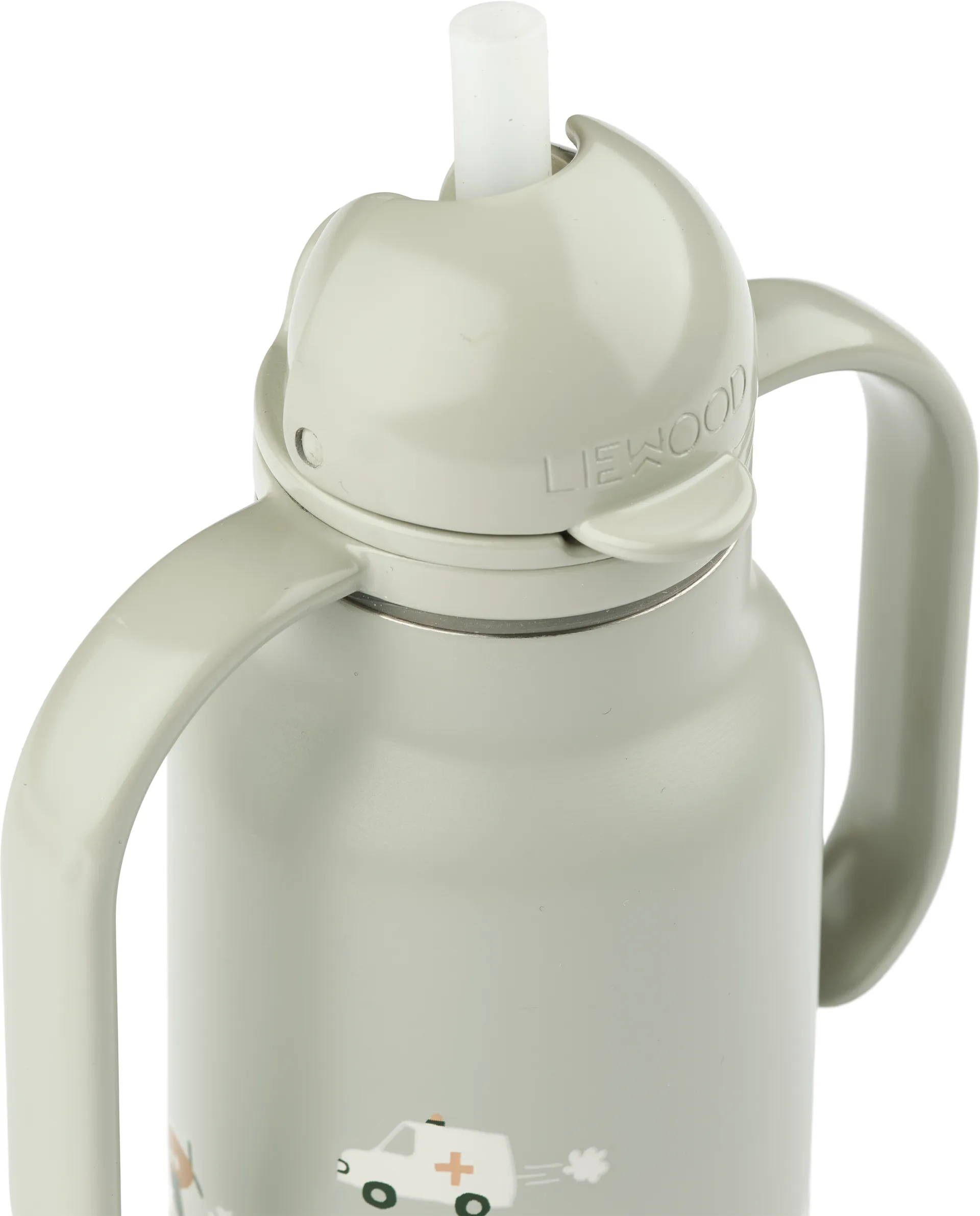 Kimmie vandflaske 25 cl, Vehicles-Dove blue Liewood