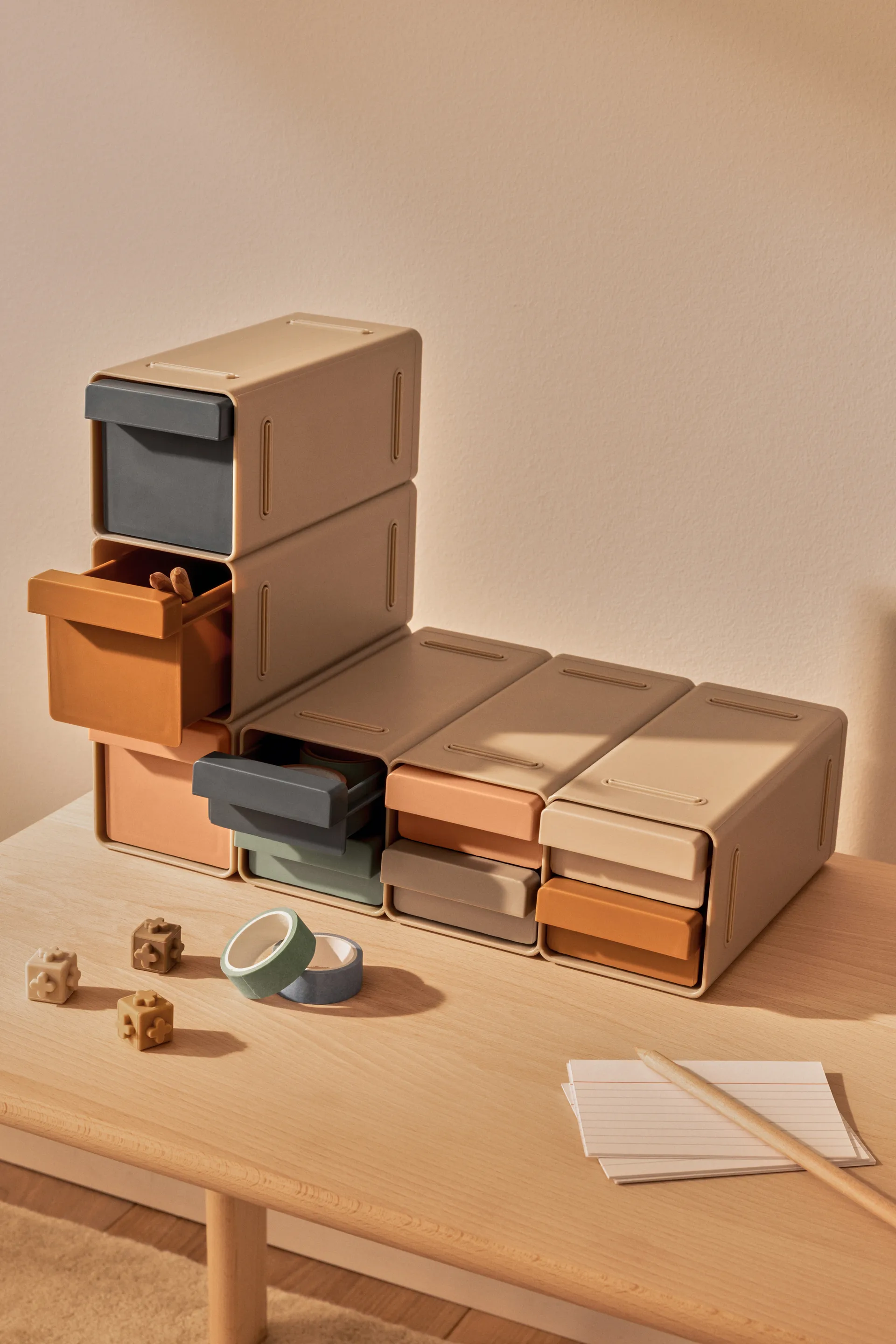 Kylian opbevaringskasse, Sandy multi mix Liewood