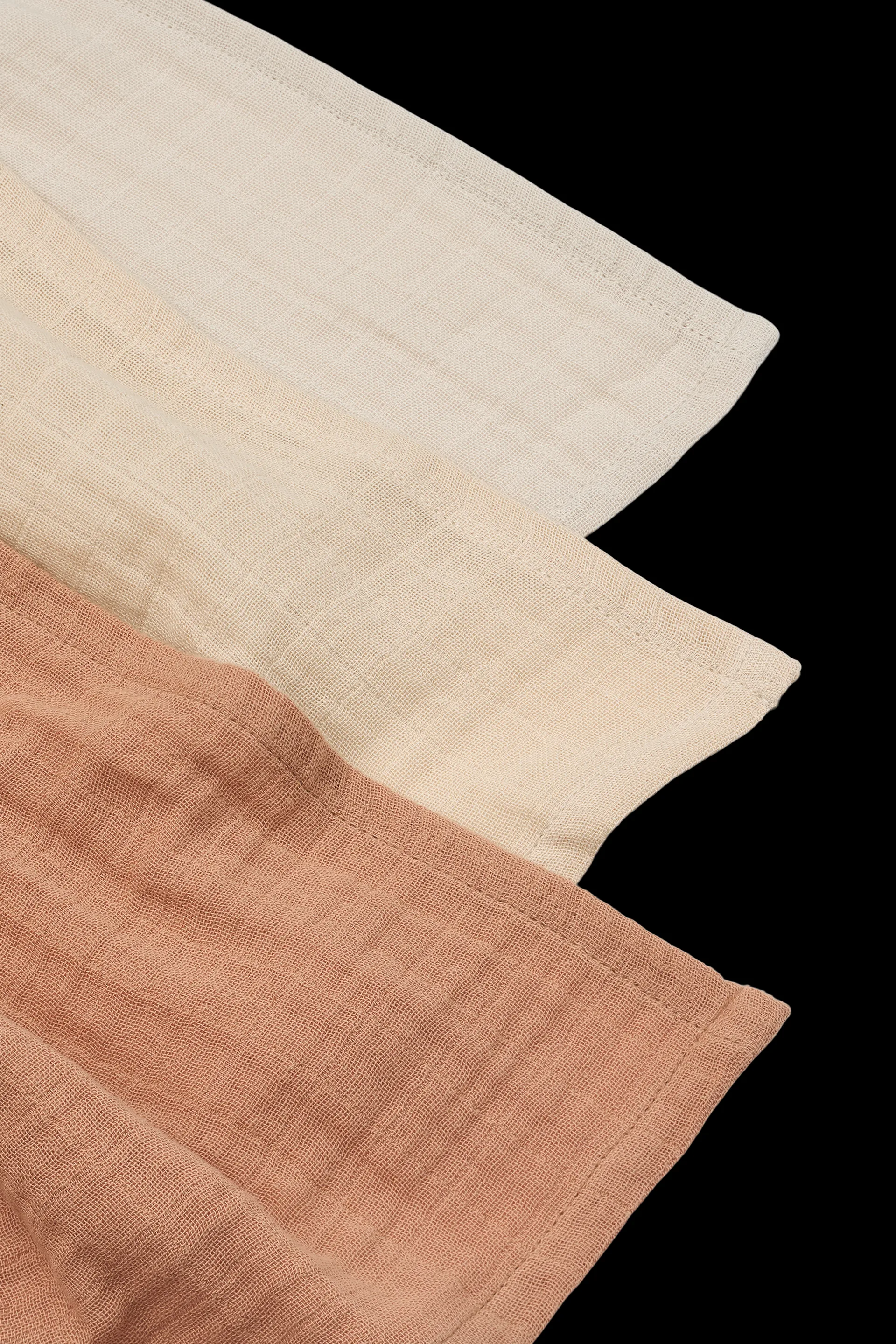 Lewis muslin tæppe 3 dele 65x65 cm, Tuscany rose mix Liewood