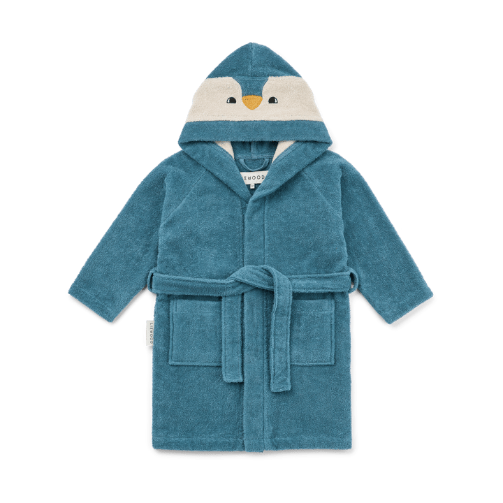 Lily badekåbe, Penguin oceanview mix - 3-4 år - Liewood