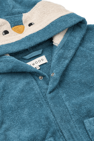 Lily badekåbe, Penguin oceanview mix - 3-4 år - Liewood