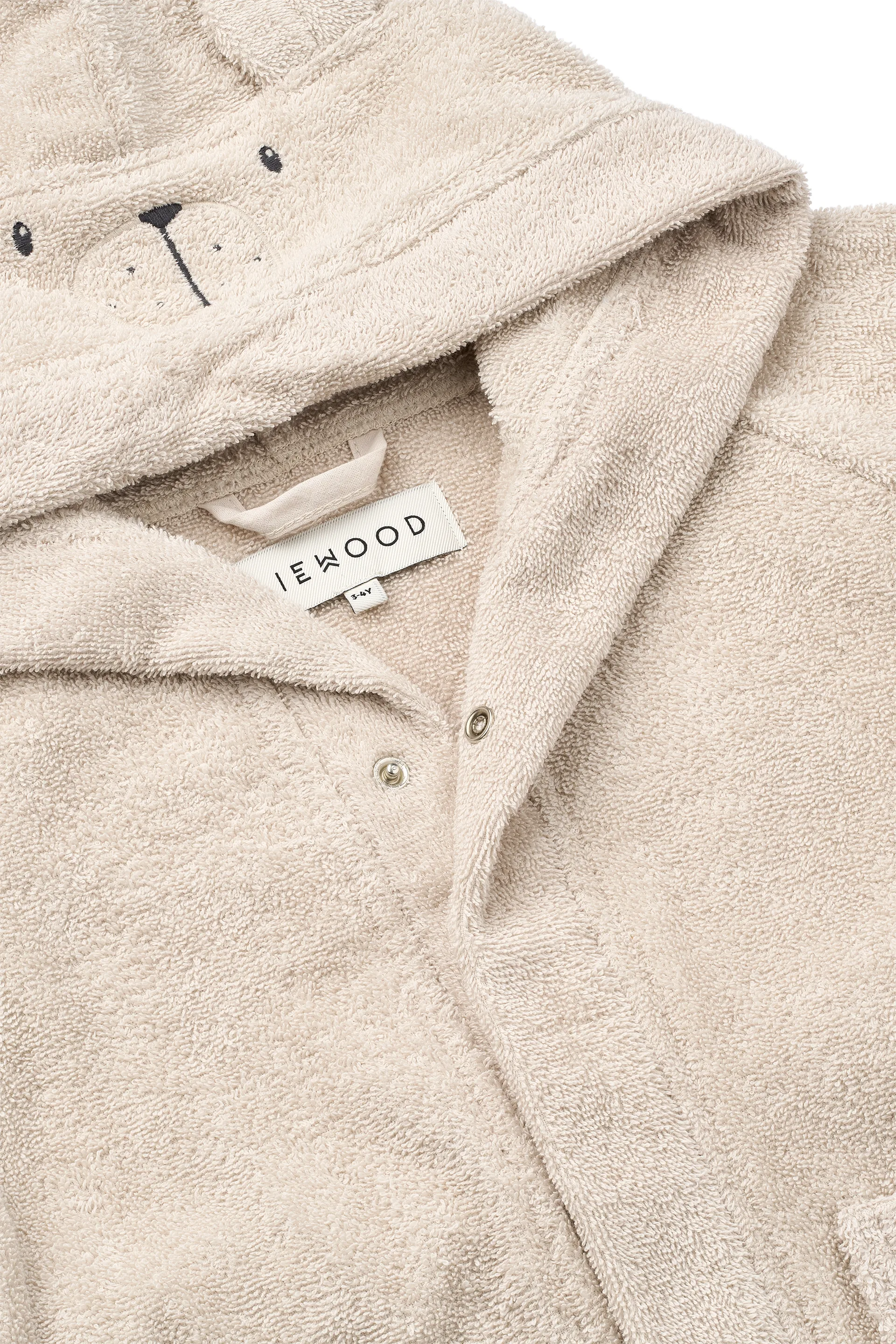 Lily badekåbe, Polarbear sandy, 5-6 år Liewood