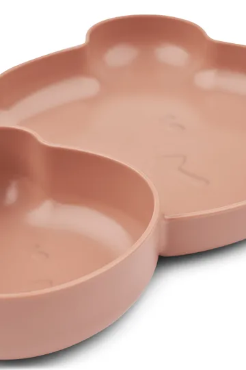 Magus Bear Divider tallerken 2 dele - Pale tuscany - Liewood