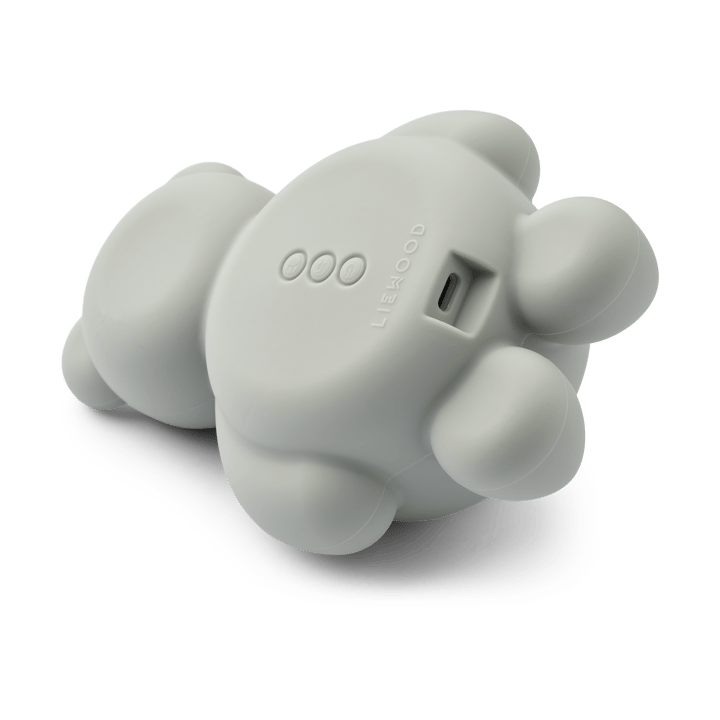 Manuel bear natlampe med projektor og lyd, Dove blue Liewood