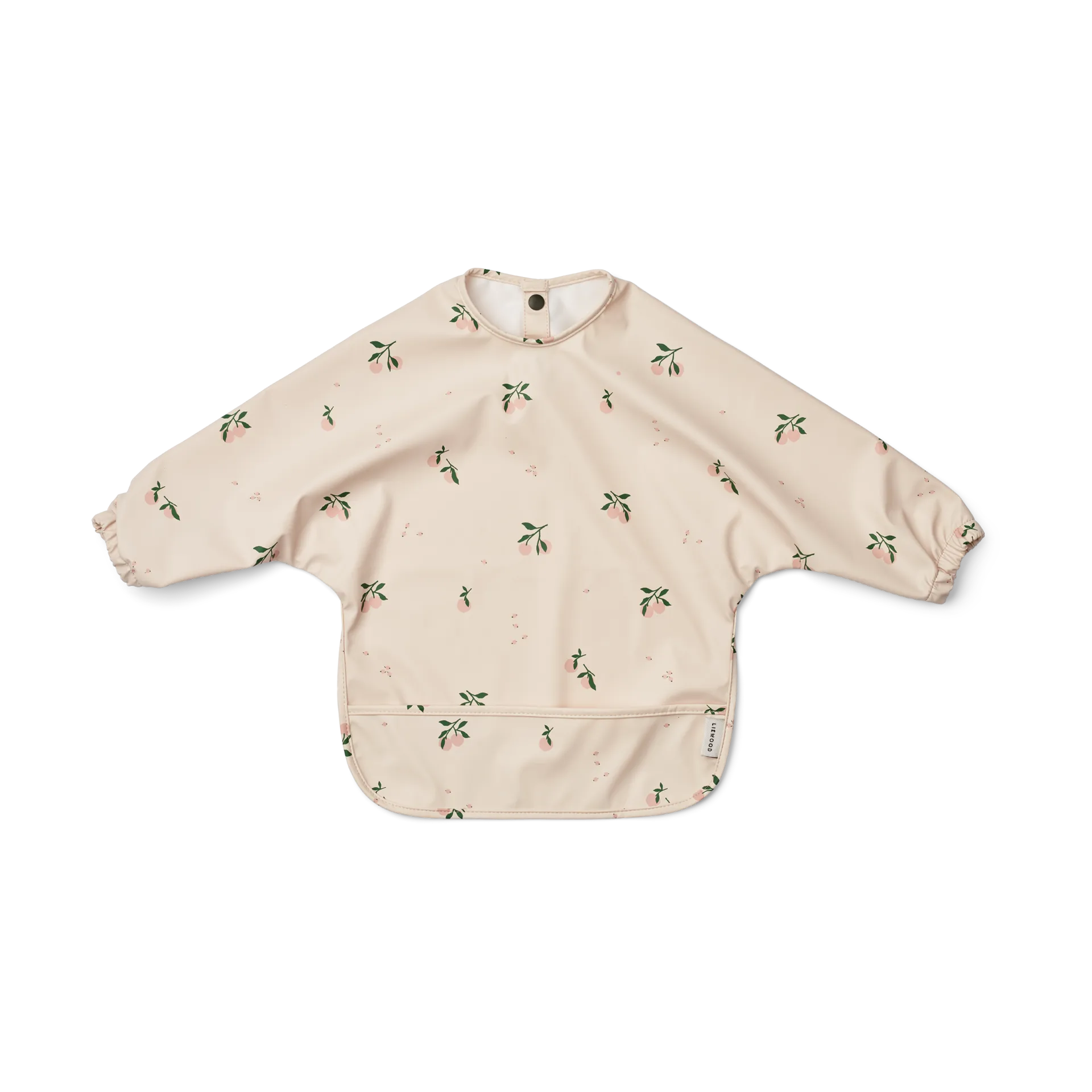 Merle hagesmæk med ærme, Peach-Sea shell mix Liewood