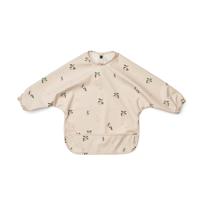 Merle hagesmæk med ærme - Peach-Sea shell mix - Liewood