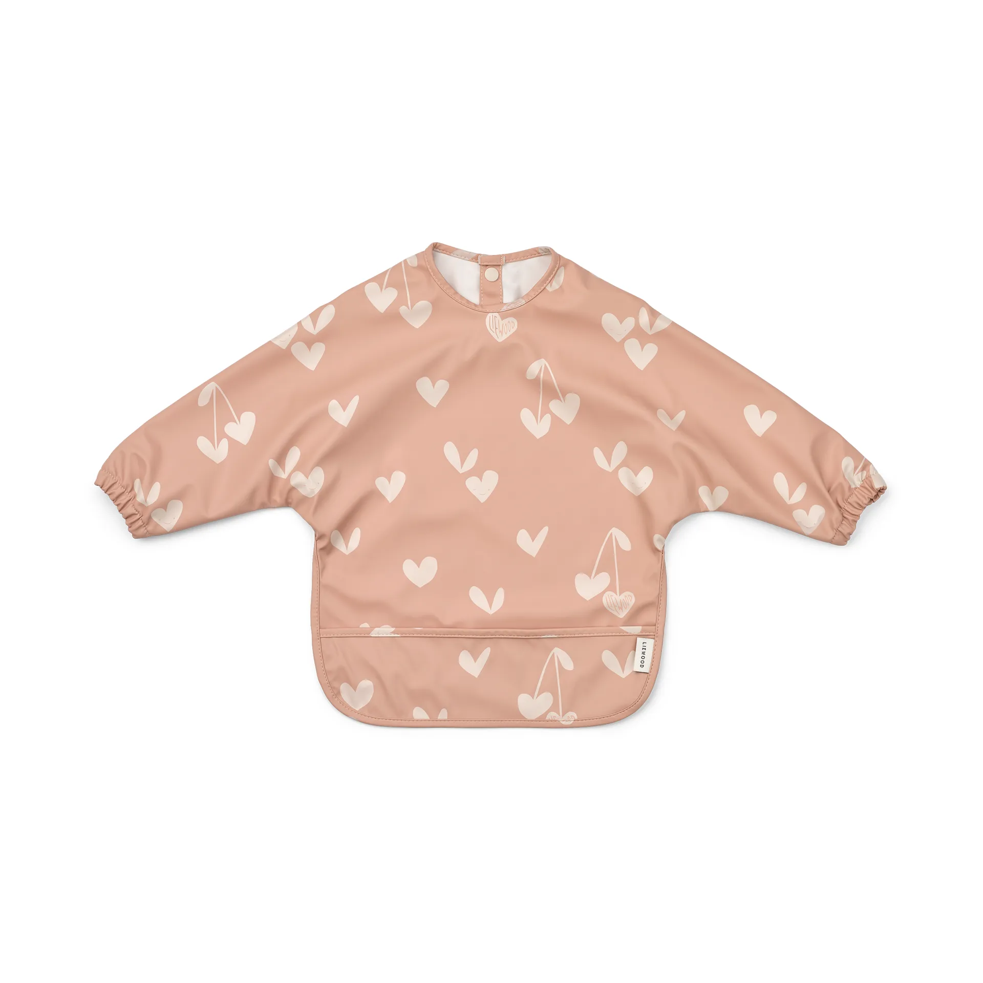 Merle hagesmæk med ærme, Sweethearts-pale tuscany Liewood