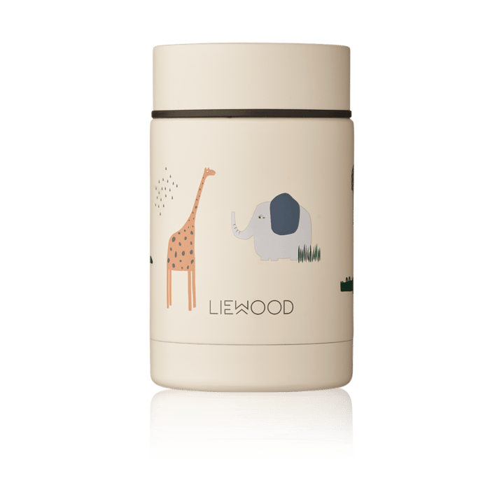 Nadja termobeholder 0,25 L - Safari sandy mix - Liewood