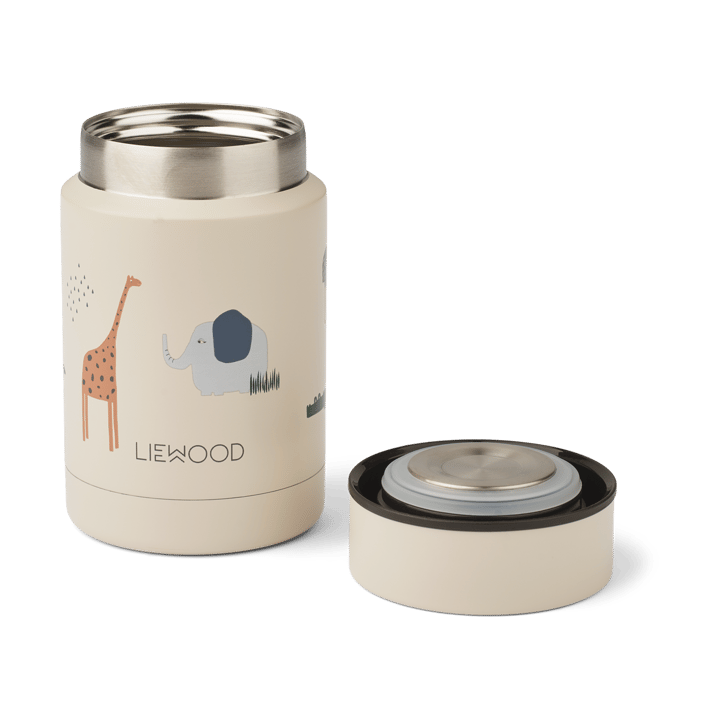 Nadja termobeholder 0,25 L, Safari sandy mix Liewood