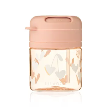 Pavia krus med sugerør 28 cl - Sweethearts-pale tuscany - Liewood