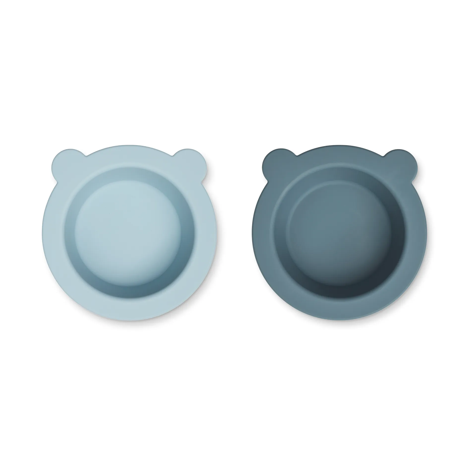 Peony skål med sugekop Ø16 cm 2 dele, Sea blue-Whale blue Liewood