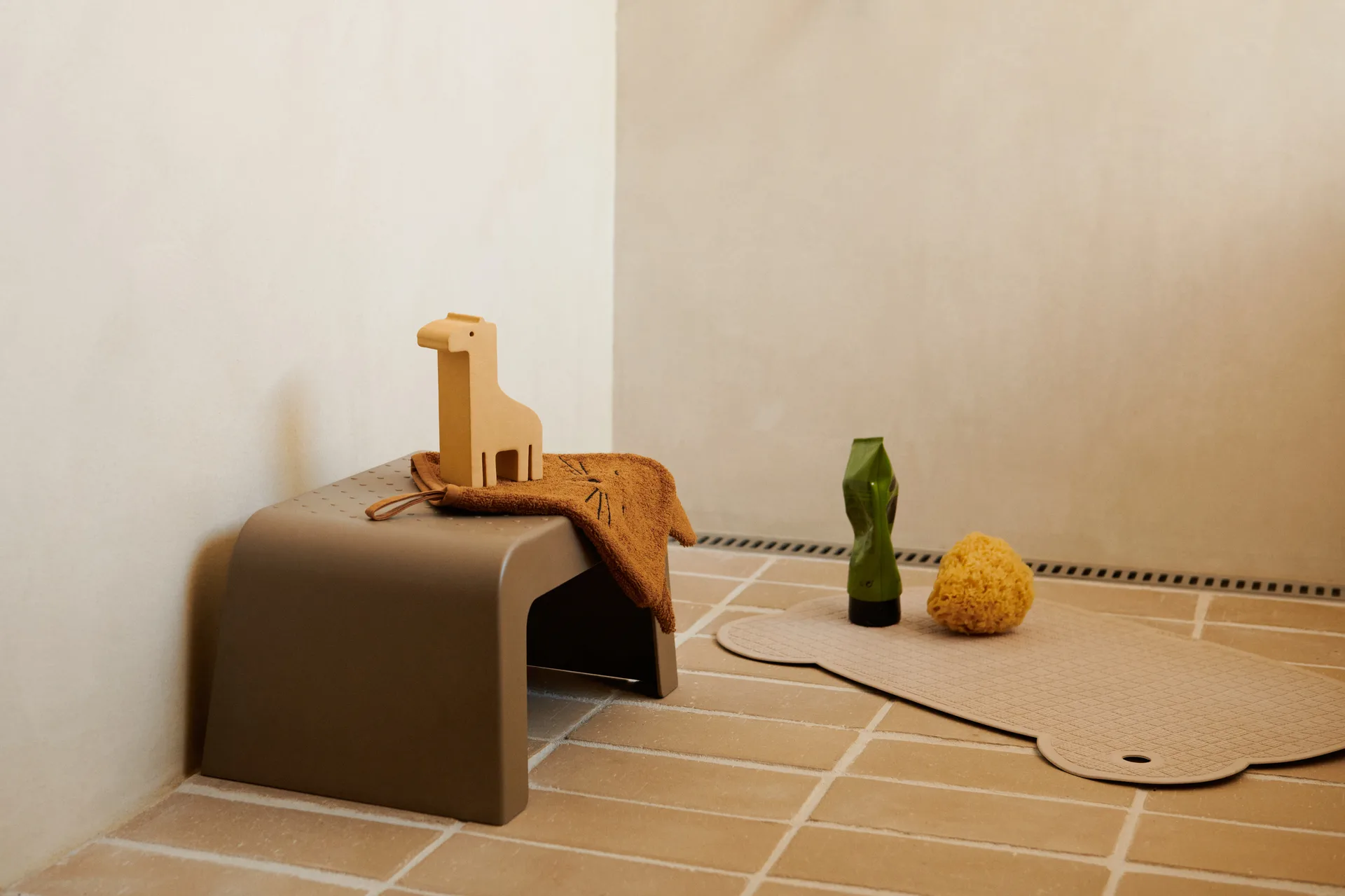 Sailor bademåtte 34x55 cm, Mr bear sandy Liewood