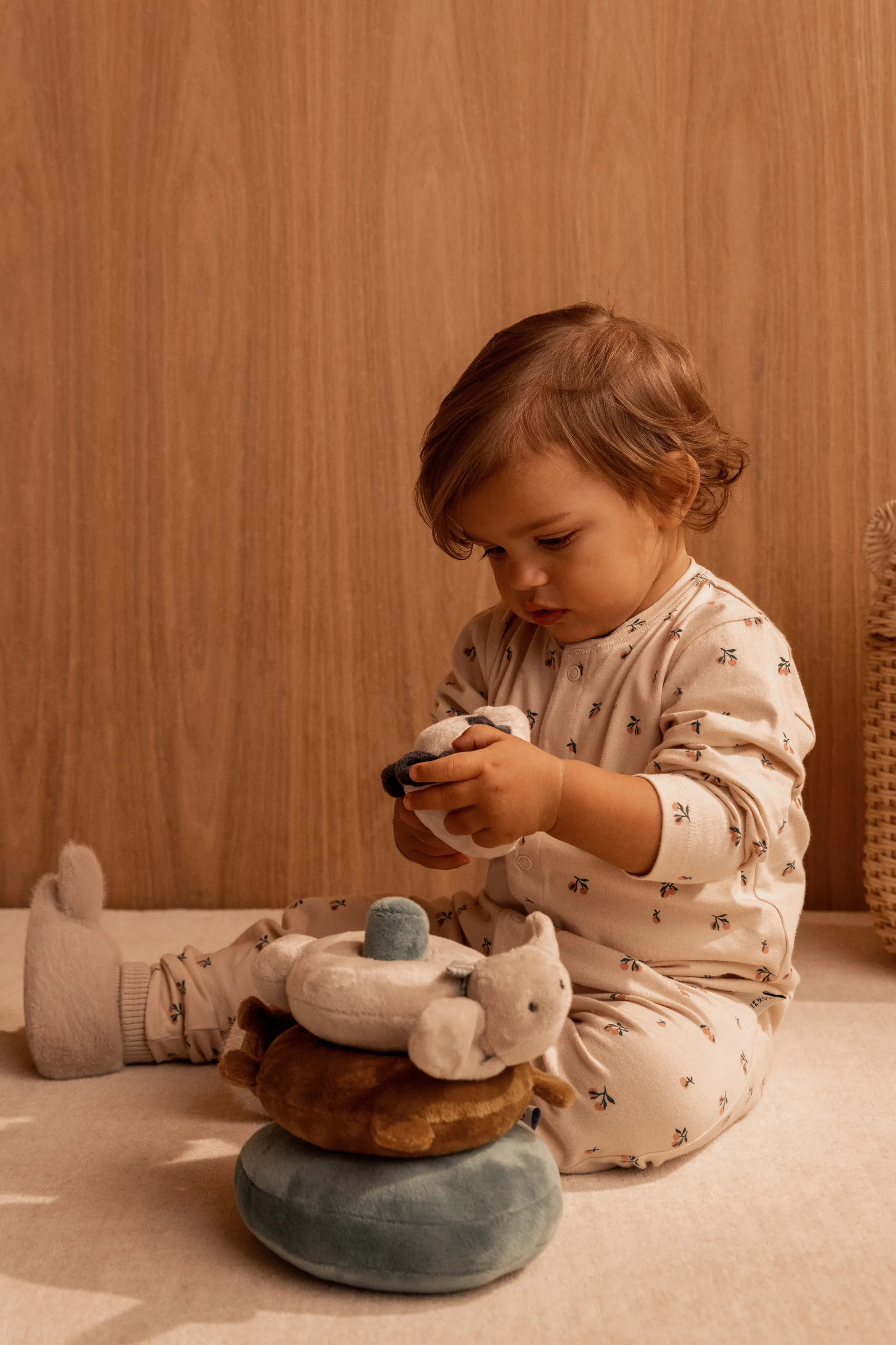 Sannie stablebare krammedyr, Sandy multi mix Liewood