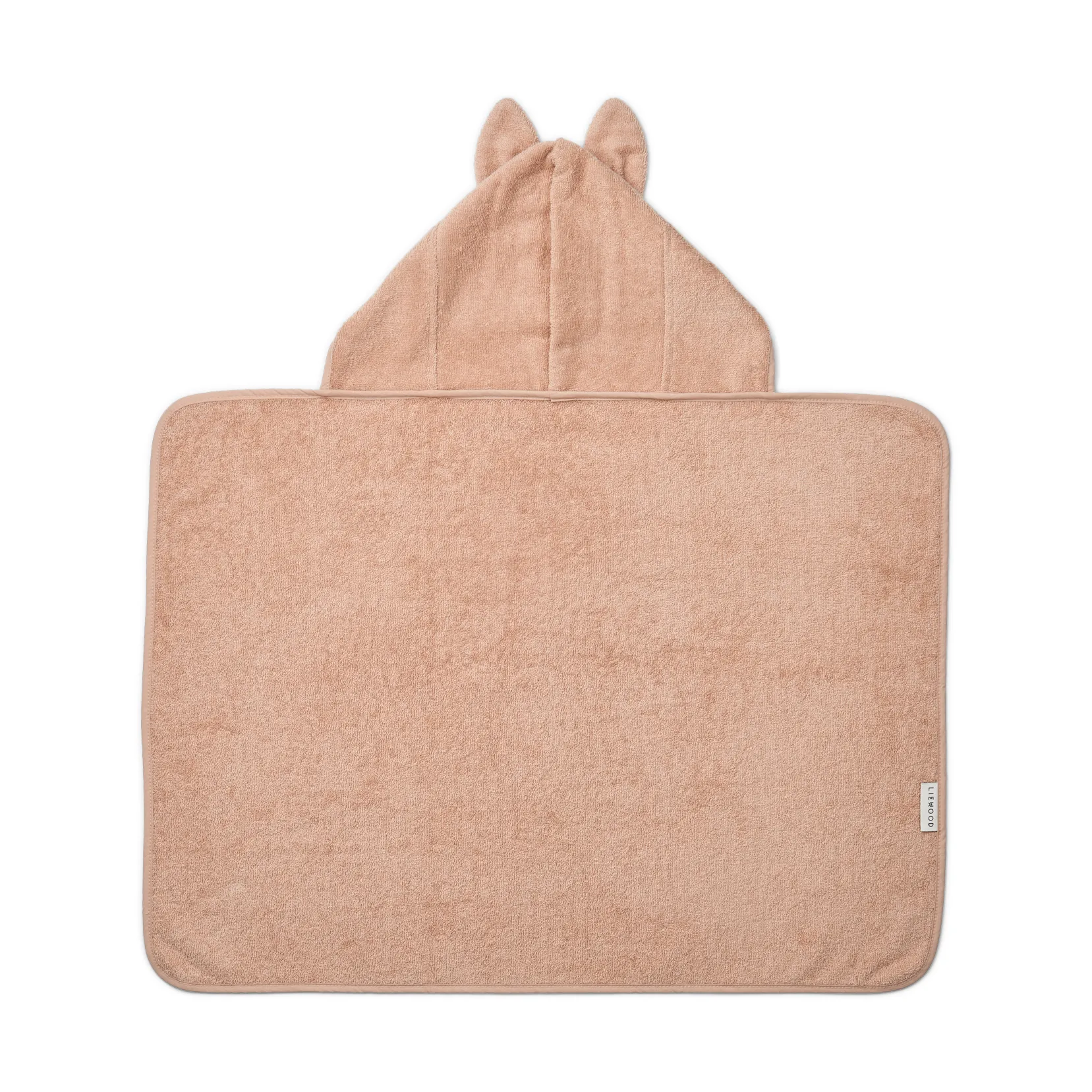 Vilias rabbit badcape håndklæde med hætte 60x80 cm, Pale tuscany Liewood