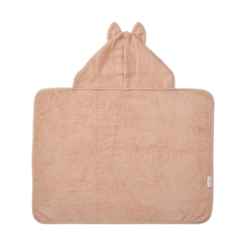 Vilias rabbit badcape håndklæde med hætte 60x80 cm - Pale tuscany - Liewood
