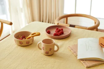 Vivi printed servicesæt 4 dele - Butterfly-apple blossom - Liewood