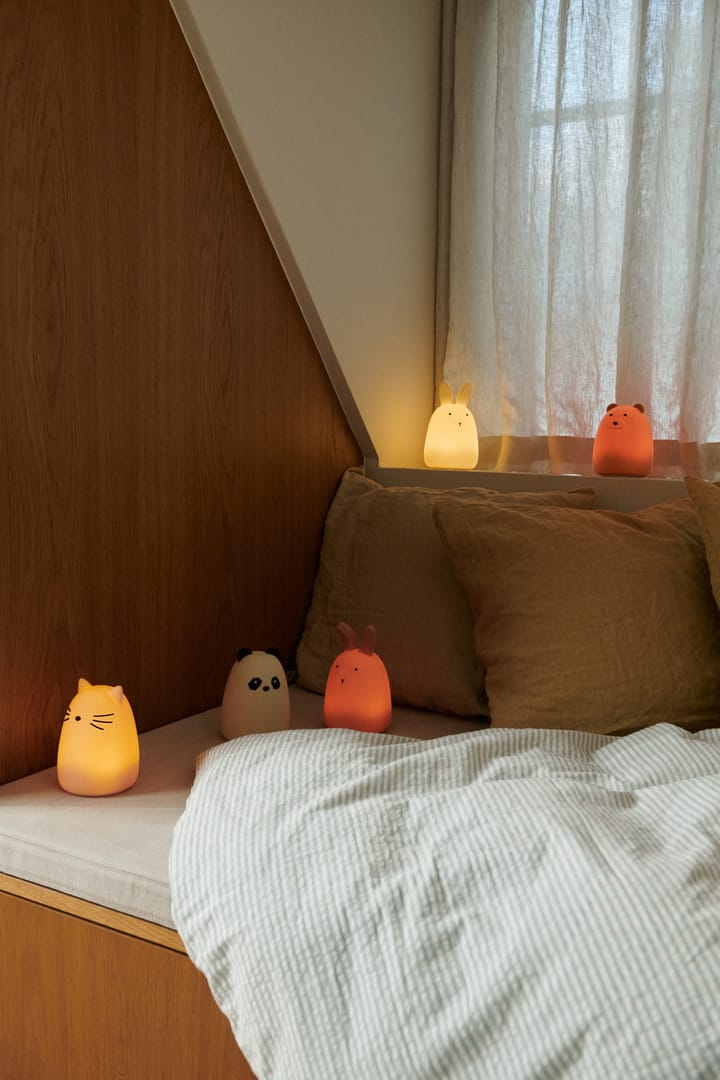 Winston kanin natlampe, Rabbit dark rose Liewood