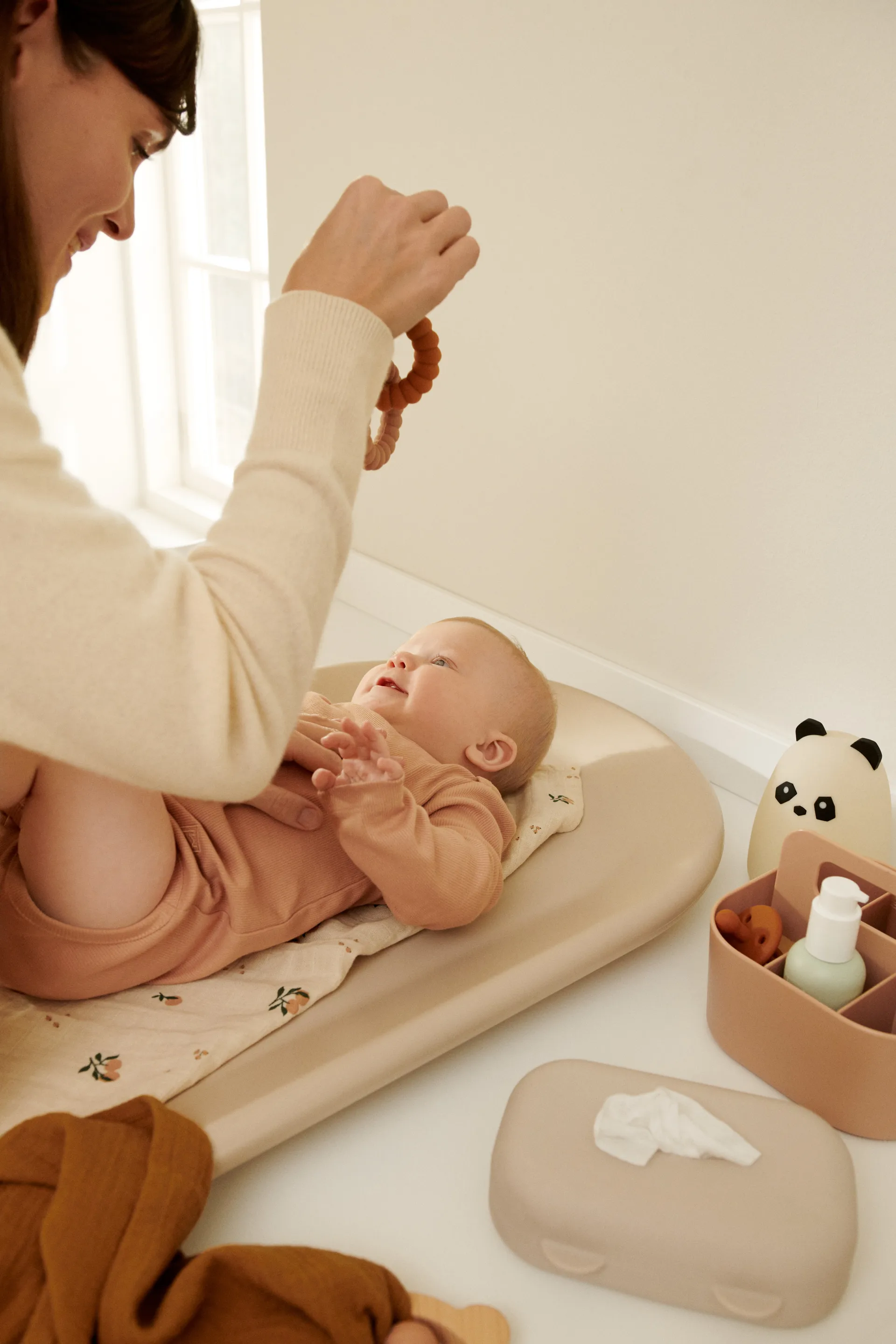 Winston panda natlampe, Panda creme de la creme Liewood