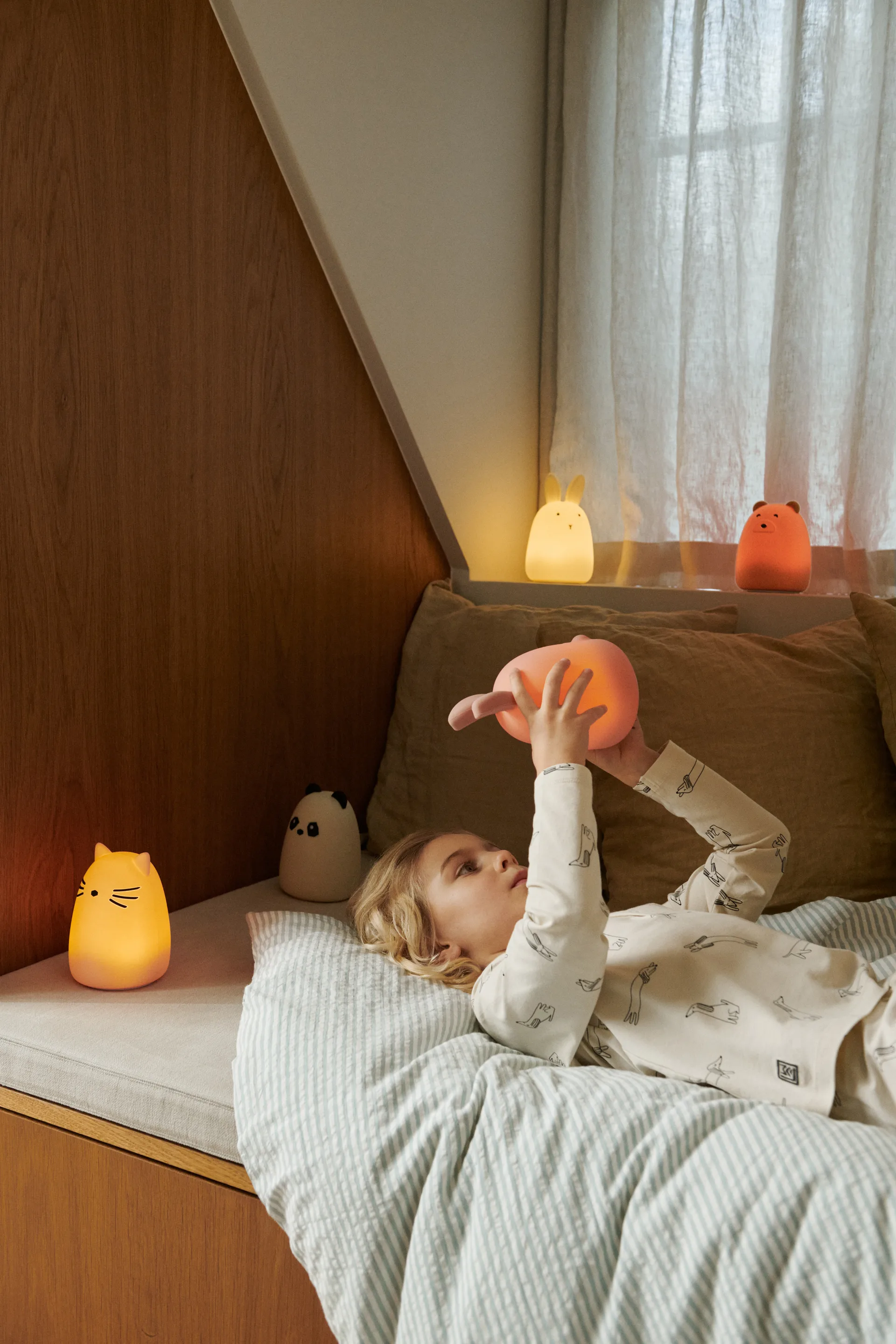 Winston panda natlampe, Panda creme de la creme Liewood