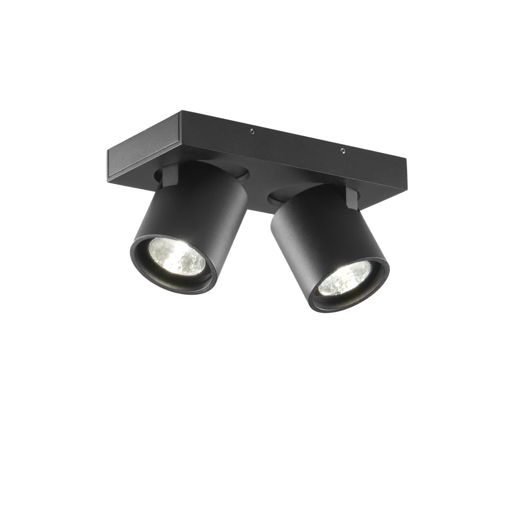 Light-Point Focus Mini 2 væg- og loftslampe black, 2700 kelvin