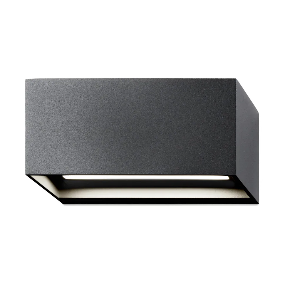 Linea W1 væglampe switch tune, Black, 7x15 cm Light-Point