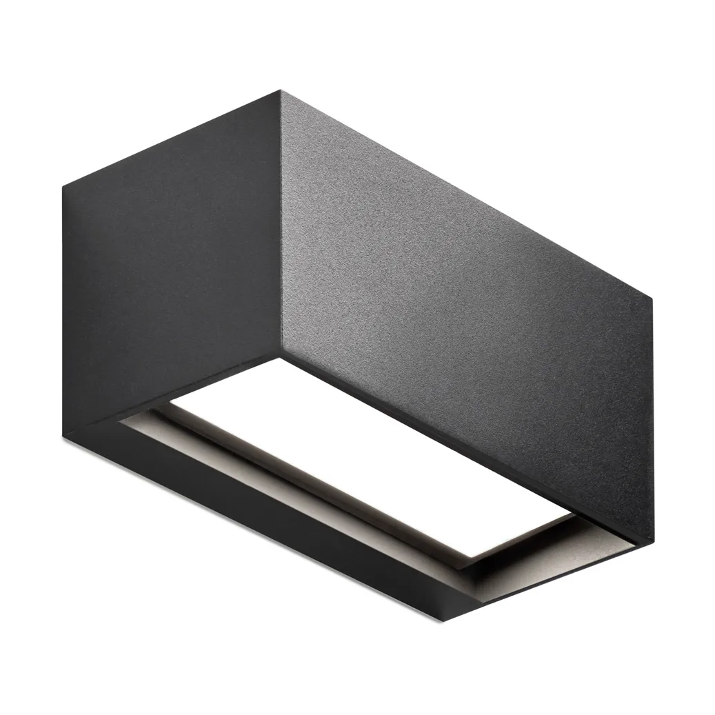 Linea W1 væglampe switch tune, Black, 7x15 cm Light-Point