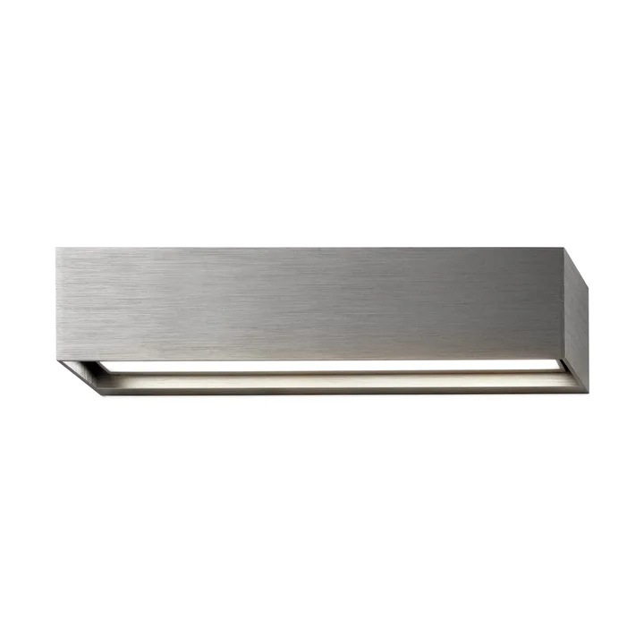 Linea W2 væglampe switch tune - Titanium, 7x30 cm - Light-Point