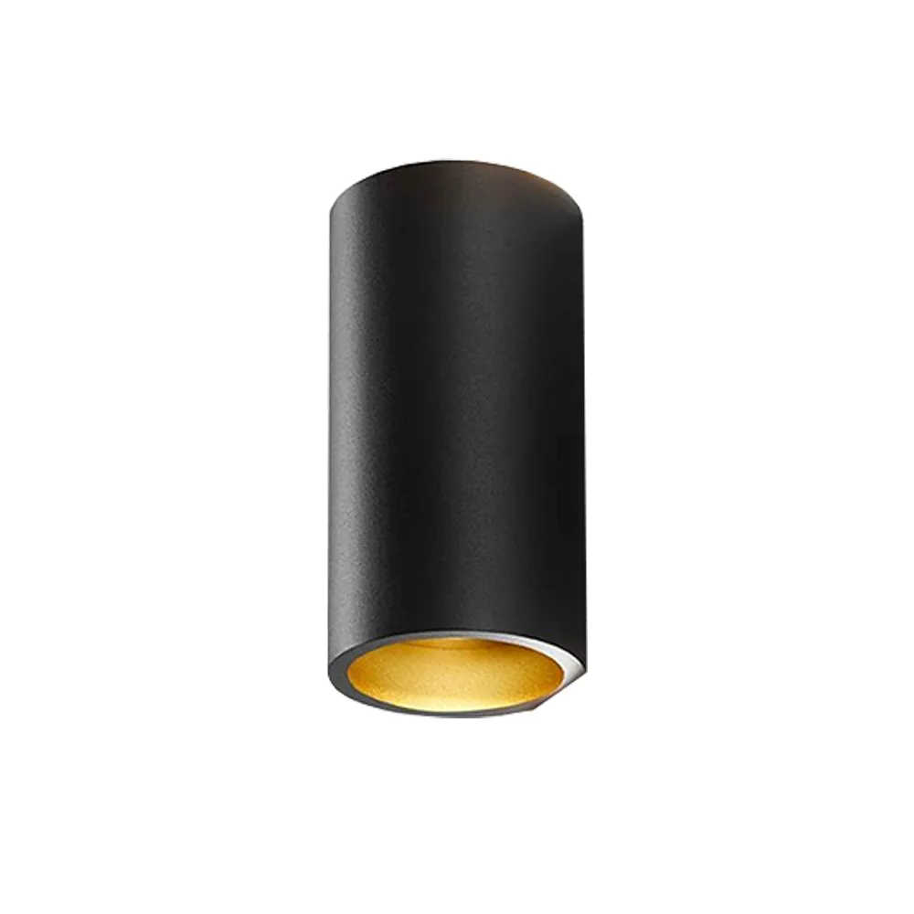 Zero W1 væglampe, black/gold Light-Point