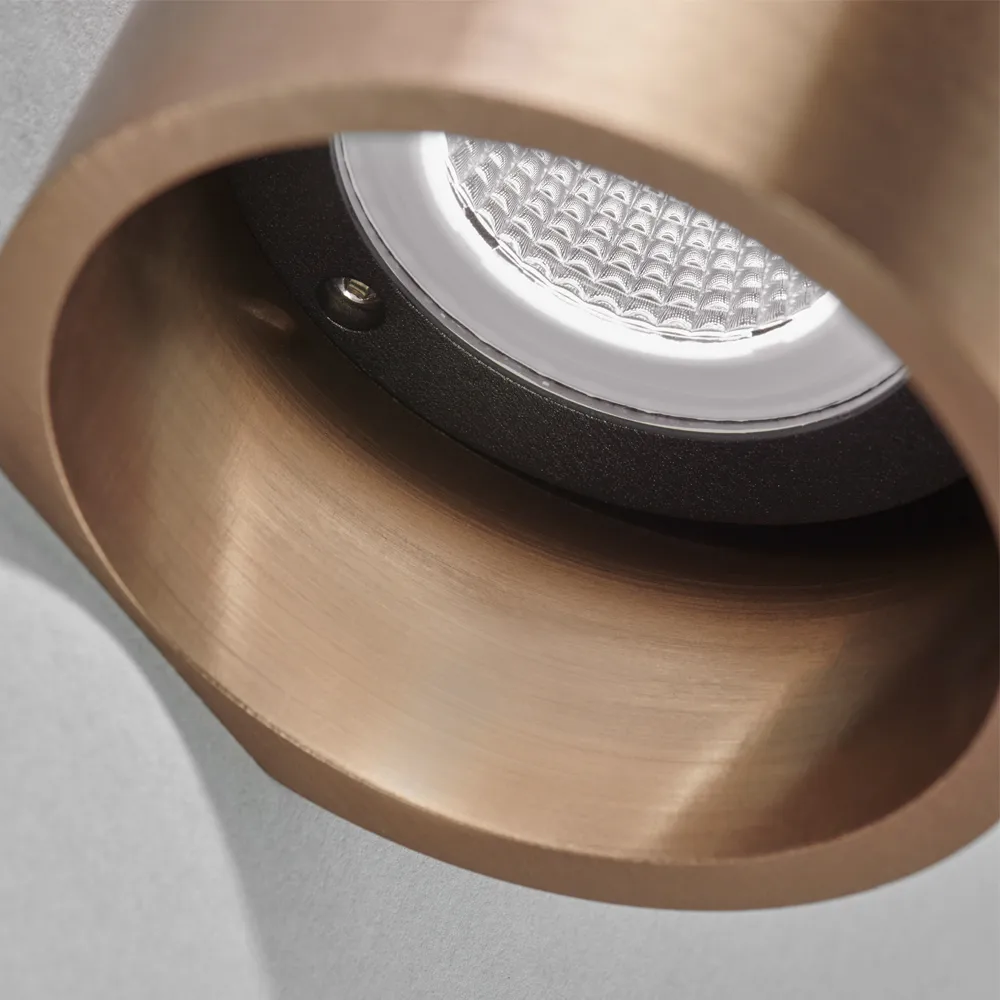 Zero W1 væglampe, rose gold Light-Point