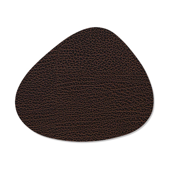 Bull vendbar glasbrik, curve 1 stk., sort-brun LIND DNA