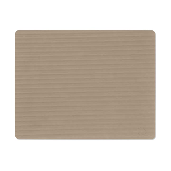 Corduroy dækkeserviet square L - Clay Brown - LIND DNA