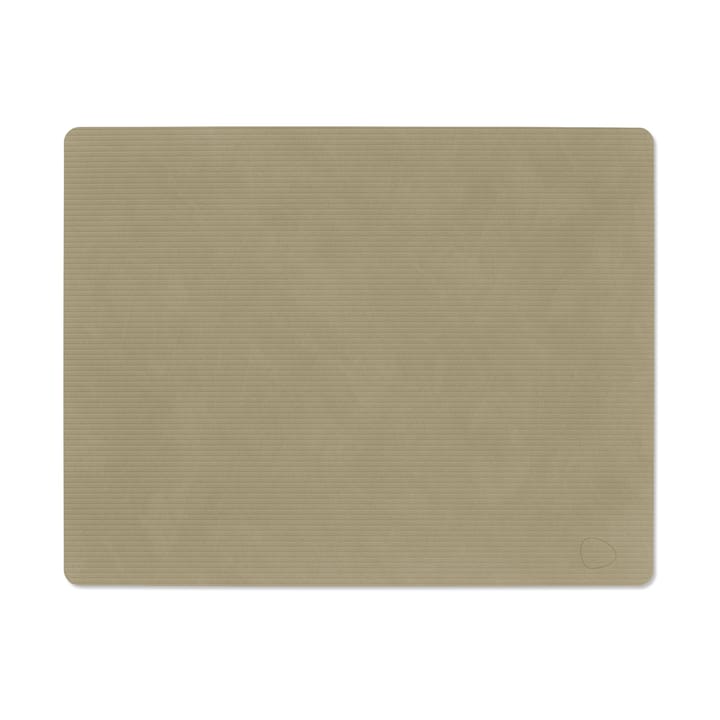 Corduroy dækkeserviet square L - Herbal Dust - LIND DNA