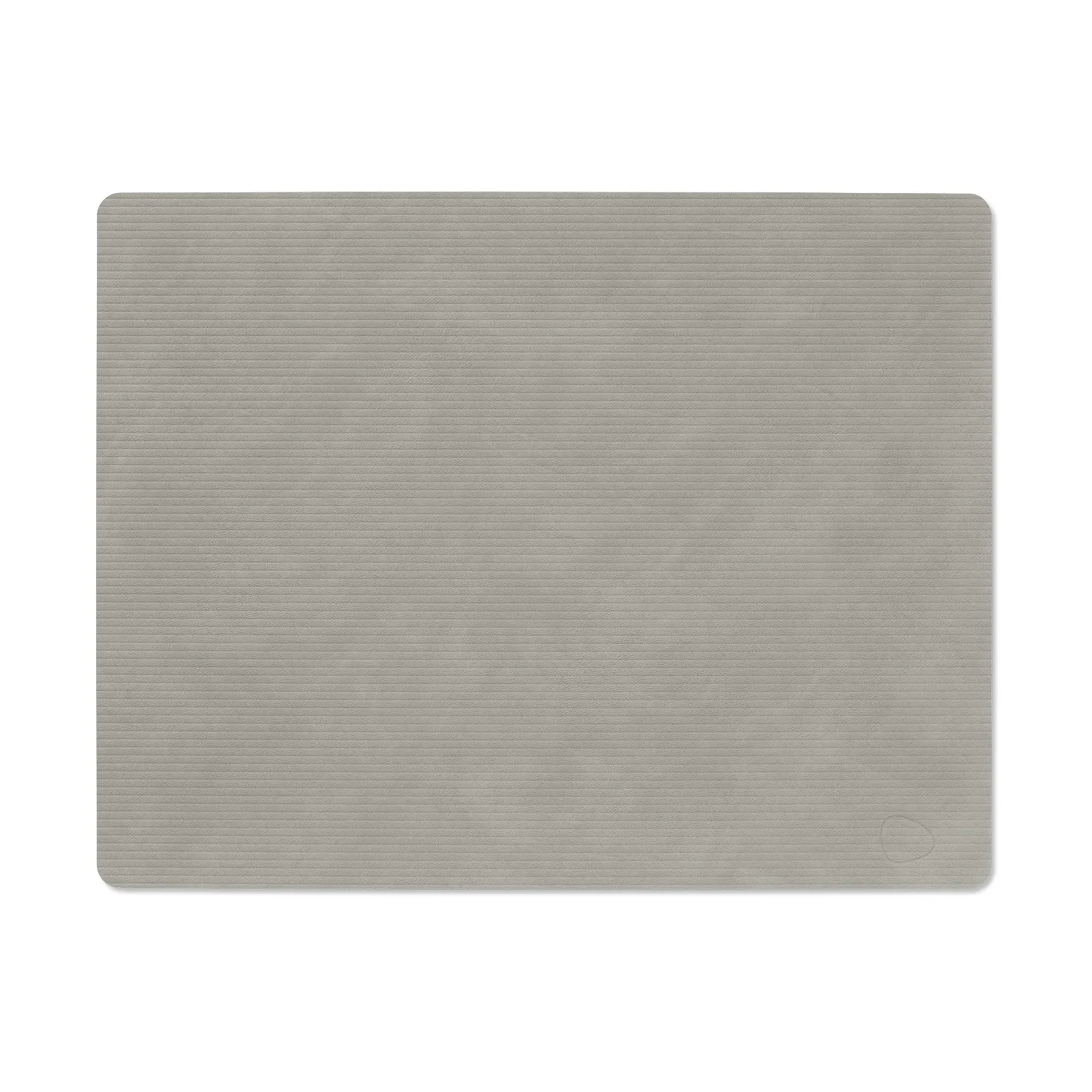 Corduroy dækkeserviet square L, Light Grey LIND DNA