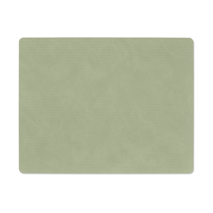 Corduroy dækkeserviet square L - Olive Green - LIND DNA