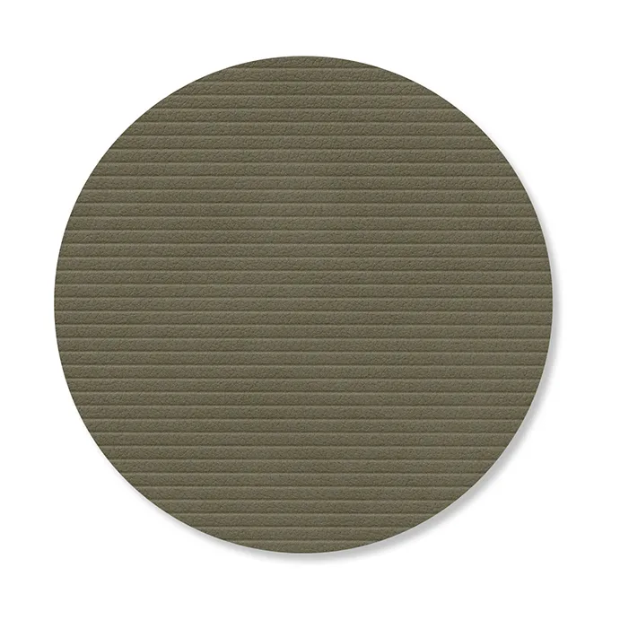 Corduroy glasbrikker - Army green, circle - LIND DNA