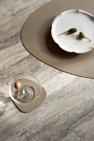 Corduroy glasbrikker curve - Clay Brown - LIND DNA