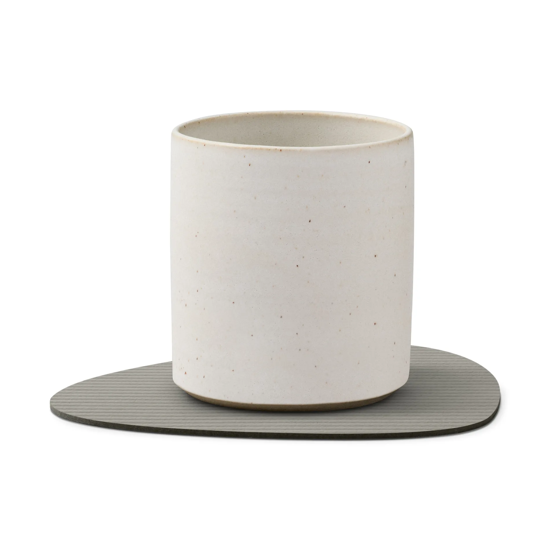 Corduroy glasbrikker curve, Light Grey LIND DNA