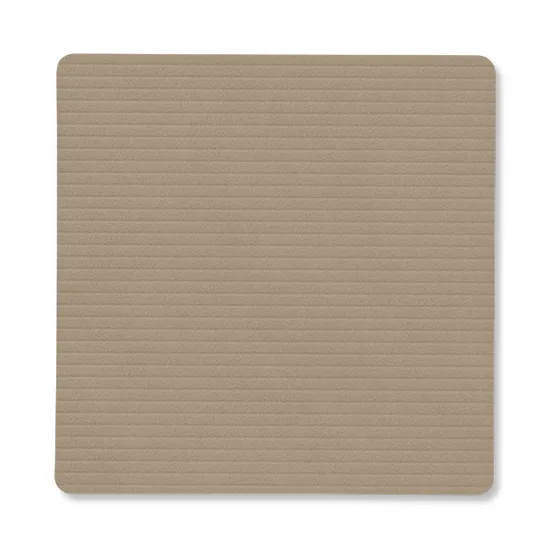 Corduroy glasbrikker square - Clay Brown - LIND DNA