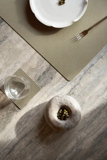 Corduroy glasbrikker square - Herbal Dust - LIND DNA