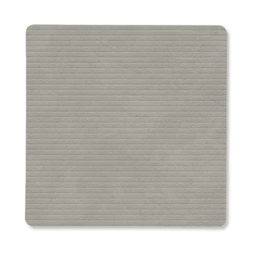 Corduroy glasbrikker square - Light Grey - LIND DNA