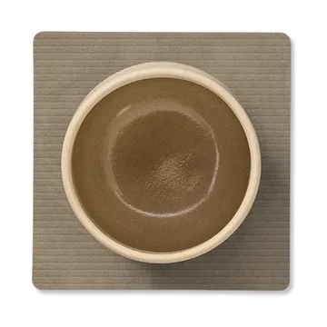 Corduroy glasbrikker square - Nomad Grey - LIND DNA