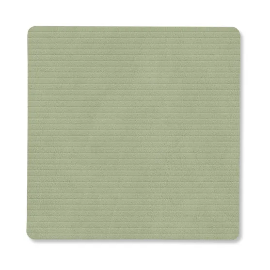 Corduroy glasbrikker square - Olive Green - LIND DNA