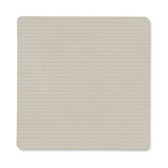Corduroy glasbrikker square - Oyster White - LIND DNA
