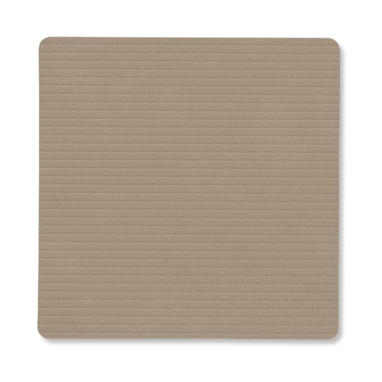 Corduroy glasunderlag square - Clay Brown - LIND DNA