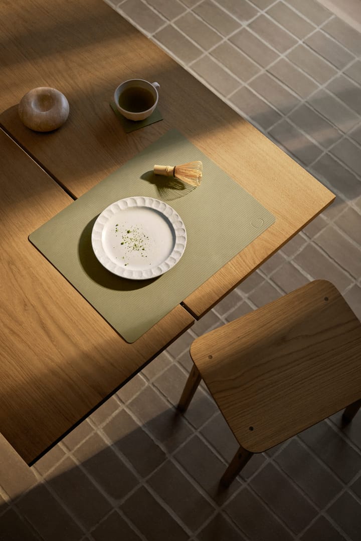 Corduroy glasunderlag square, Herbal Dust LIND DNA