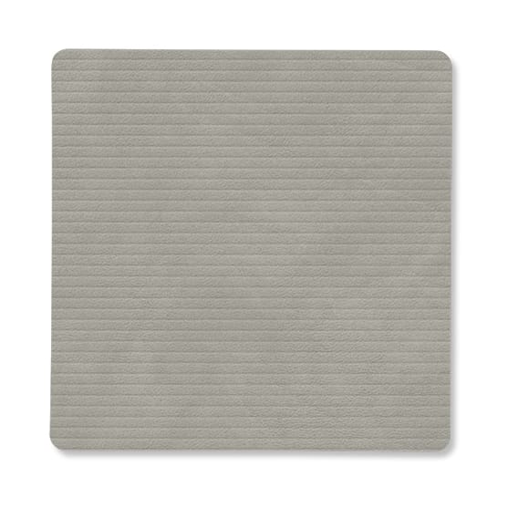 Corduroy glasunderlag square - Light Grey - LIND DNA