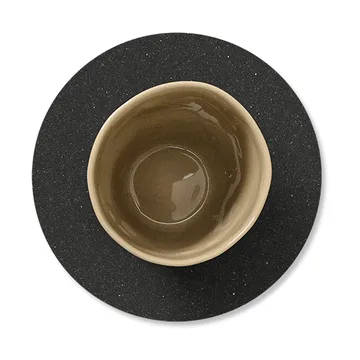 Core glasbrik circle - Flecked anthracite - LIND DNA