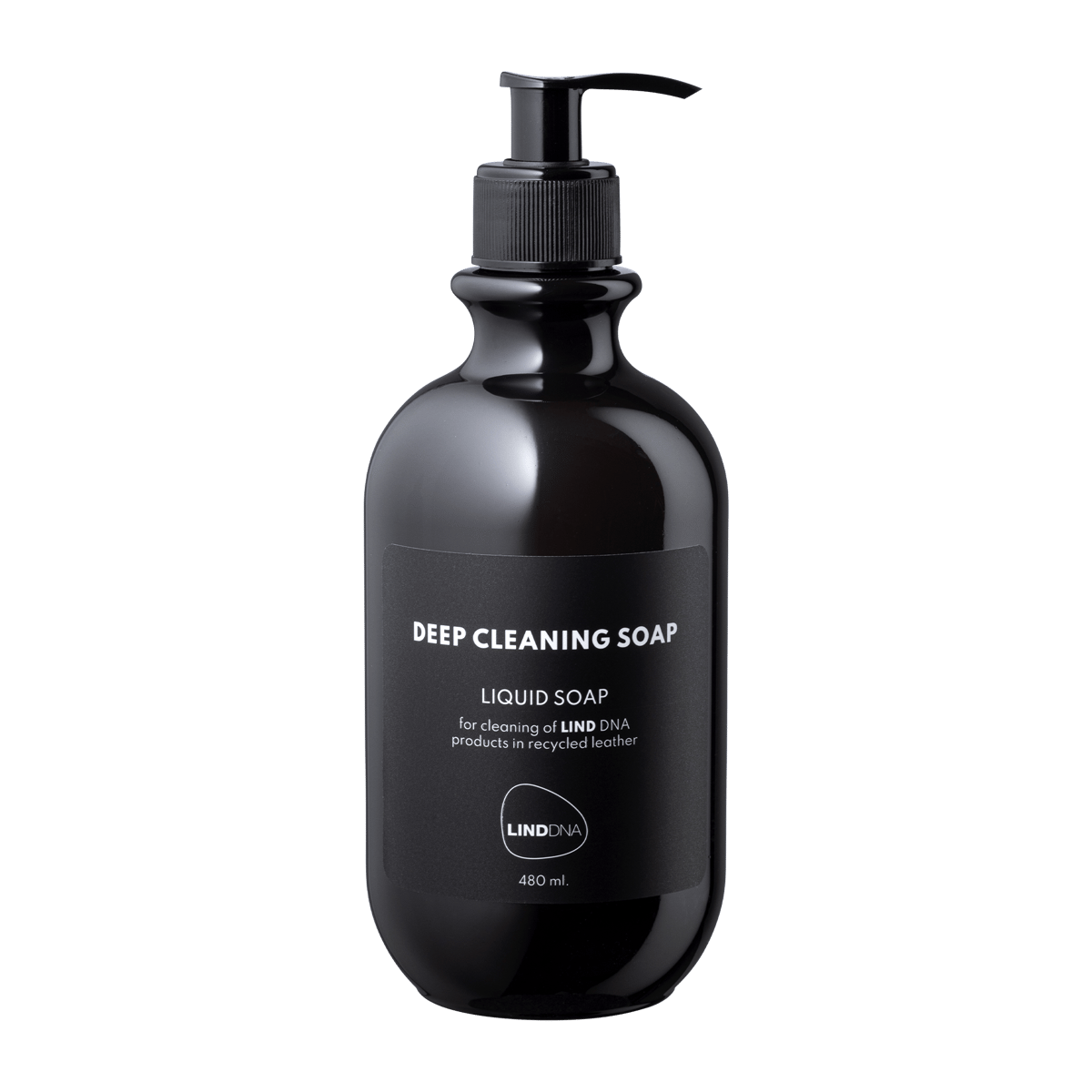 LIND DNA dybderengørende sæbe 480 ml | Skandinavisk Design | Gennemsigtig