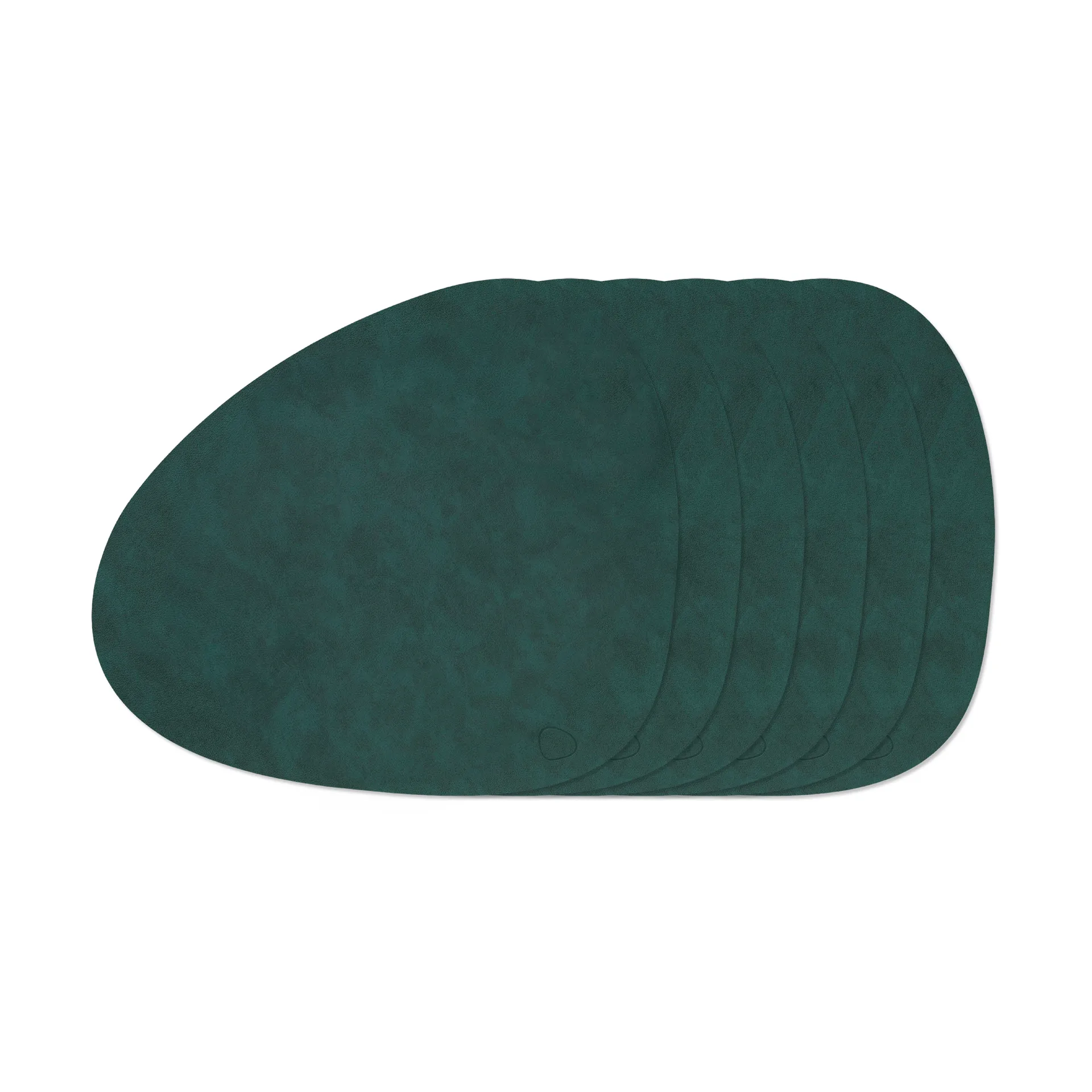 Nupo Curve bordsklædesæt, Dark Green, 6-pak LIND DNA