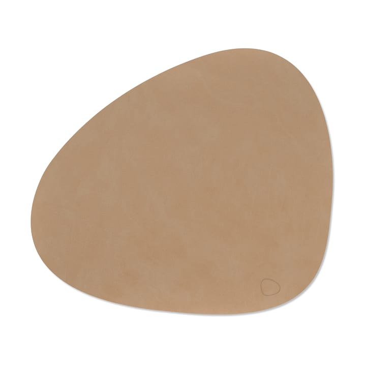 Nupo dækkeserviet curve L - Nougat - LIND DNA